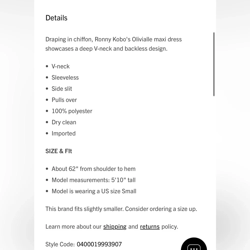 Ronny Kobo Olivialle Draped Maxi Gown - Picture 15 of 16